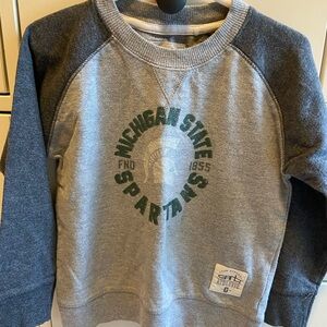 Michigan State Spartans Gray Sweatshirt 3T